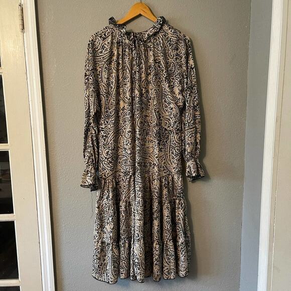 New Anthropologie O.P.T Tiered Mid Dress‎ - Picture 3 of 10